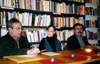 Nella foto Aldo Mastropasqua, Anna Laura Longo, Marco palladini