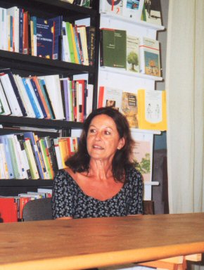 Nella foto, Silvana Baroni